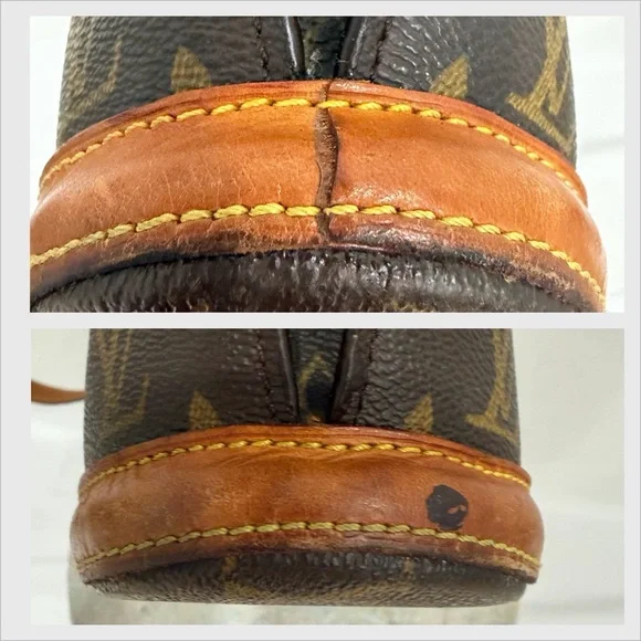 Louis Vuitton Babylone Monogram Zip Tote Vintage 1997 Made in France